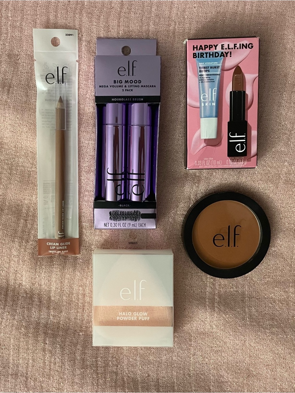 7-Piece e.l.f. Makeup Bundle